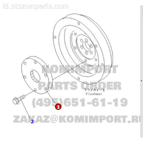 PC60-7 Excavator Engine Damper Coupling 201-01-71120